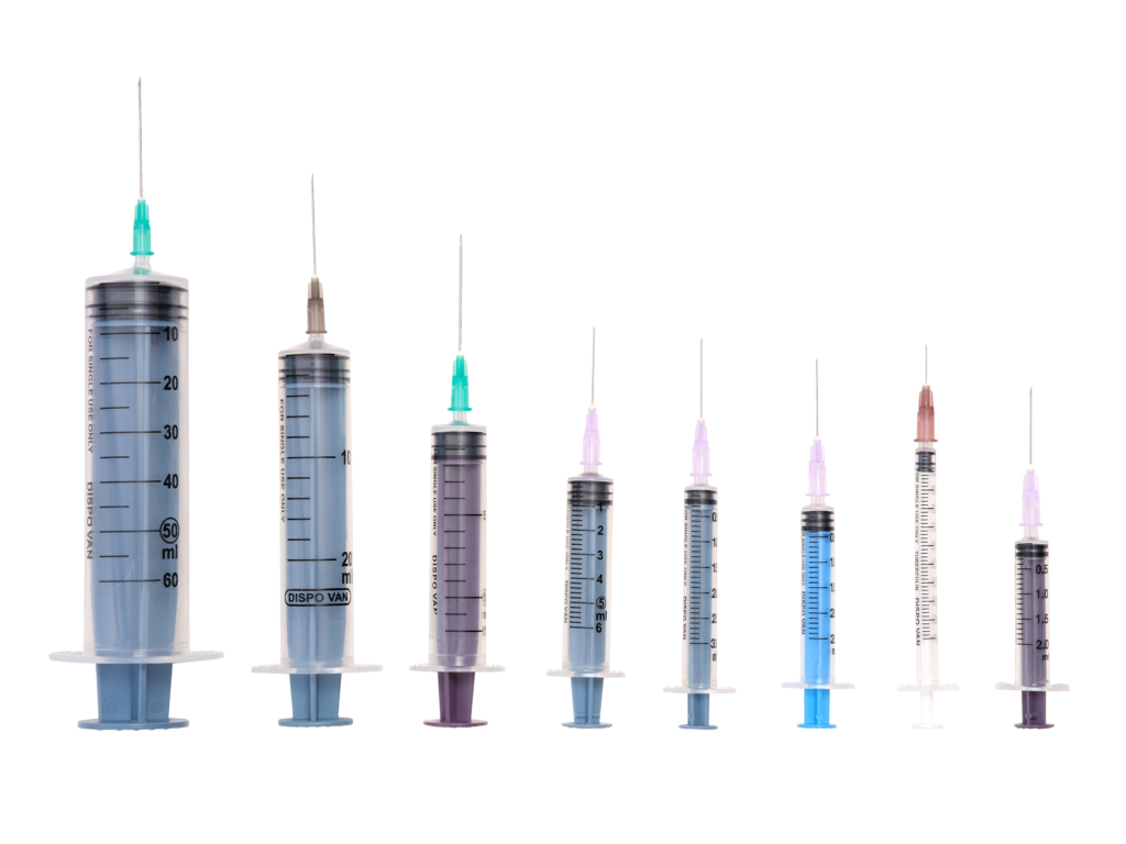 Dispovan syringes